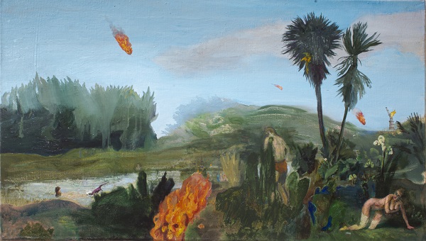 Invasion, 2022, Oil On Canvas, 100x58 Cm.