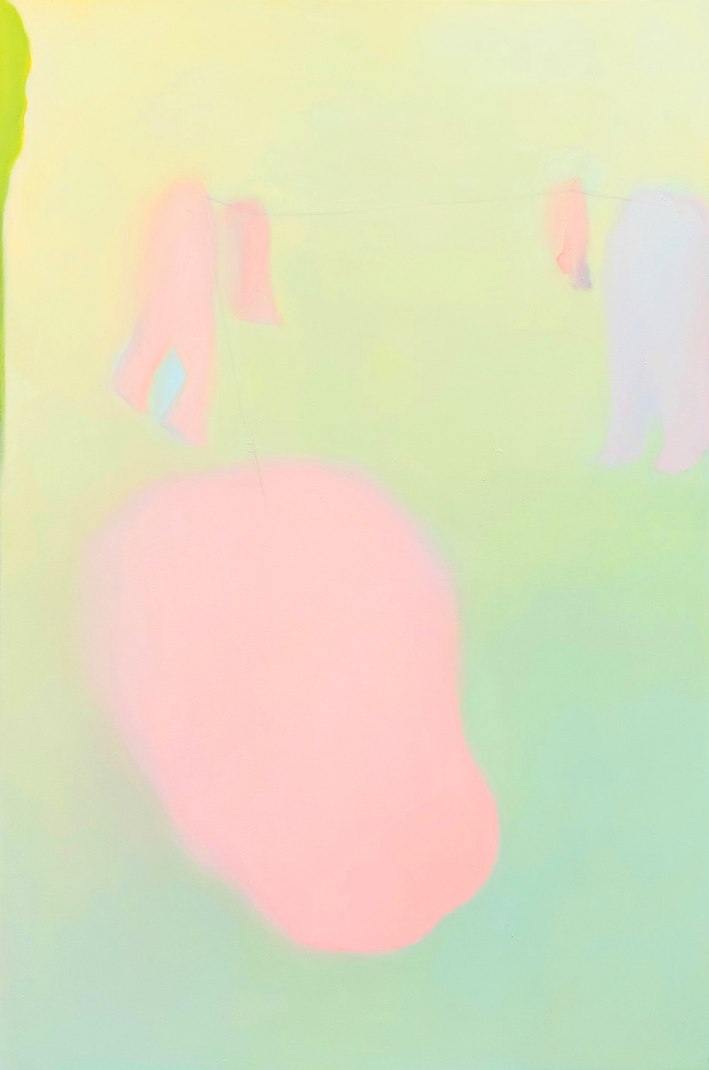 Senza titolo - olio e grafite su tela 150x100cm anno 2023