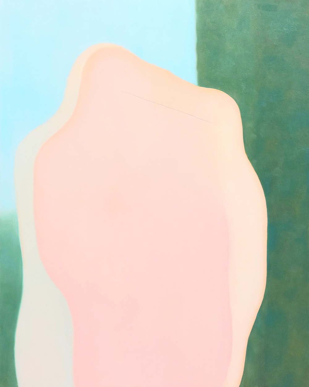 Senza titolo - olio su tela 100x80cm anno 2022