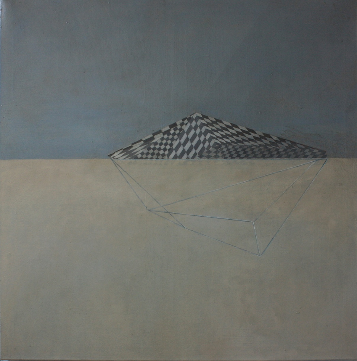 Transition, Oil On Anvas, 80 X 80 M, 2018